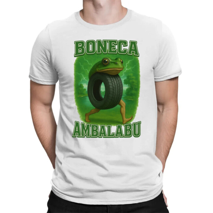Boneca ambalabu - Italian brainrot - pánske tričko s potlačou