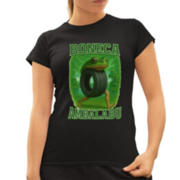 Boneca ambalabu - Italian brainrot - dámske tričko s potlačou