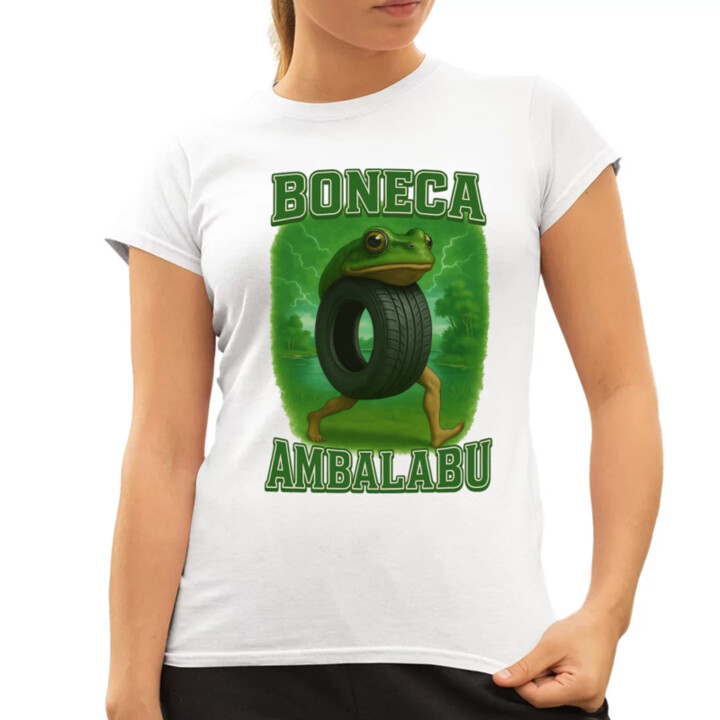 Boneca ambalabu - Italian brainrot - dámske tričko s potlačou