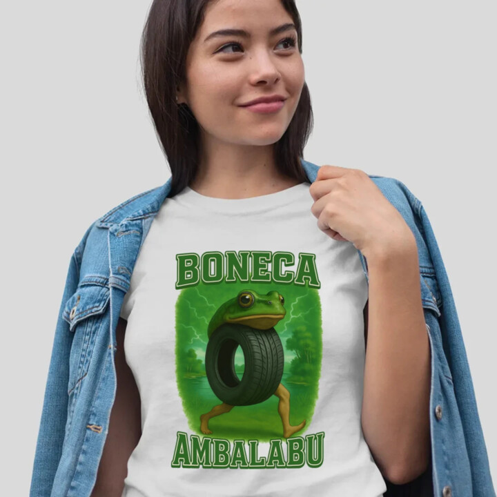 Boneca ambalabu - Italian brainrot - dámske tričko s potlačou