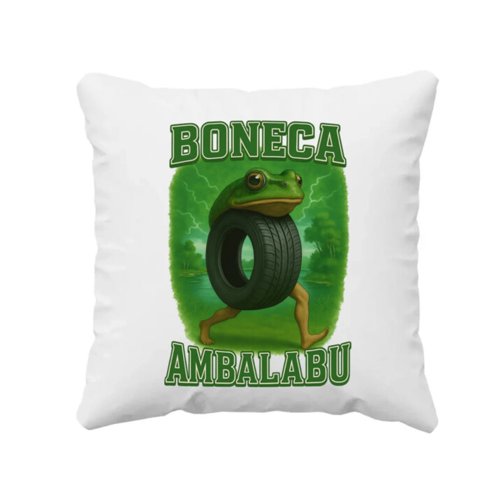 Boneca ambalabu - Italian brainrot - vankúš s potlačou