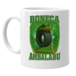 Boneca ambalabu - Italian brainrot - keramický hrnček s potlačou