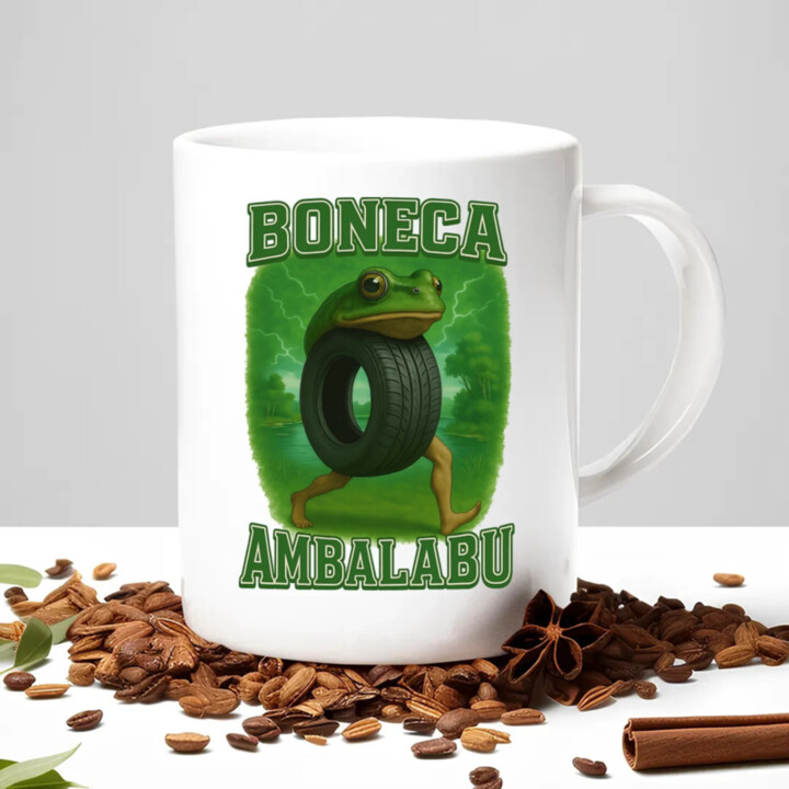 Boneca ambalabu - Italian brainrot - keramický hrnček s potlačou