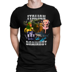 Italian Brainrot v2 - pánske tričko s potlačou