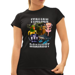 Italian Brainrot v2 - dámske tričko s potlačou