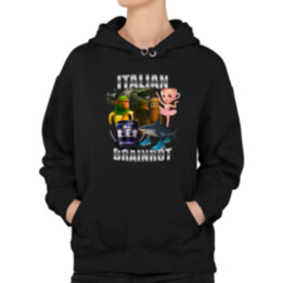 Italian Brainrot v2  - dámska mikina s potlačou