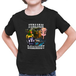 Italian Brainrot v2 - detské tričko s potlačou