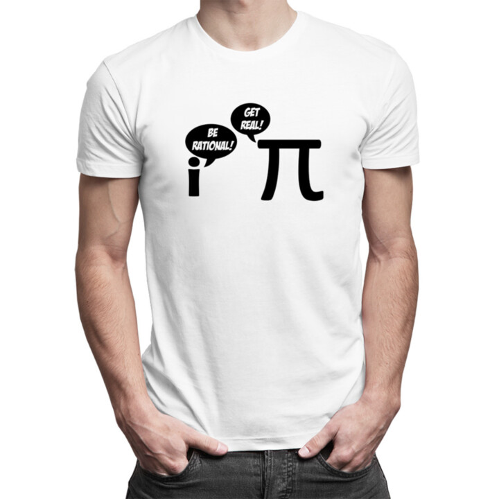 Be Rational/Get Real - Pánske tričko s potlačou