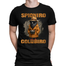 Spioniro Golubiro - Italian Brainrot - pánske tričko s potlačou