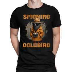 Spioniro Golubiro - Italian Brainrot - pánske tričko s potlačou