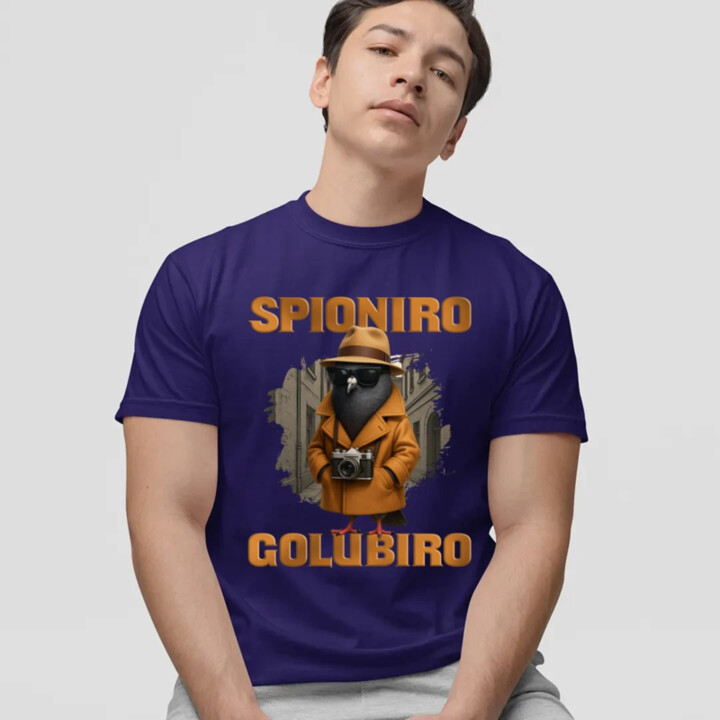 Spioniro Golubiro - Italian Brainrot - pánske tričko s potlačou