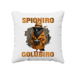 Spioniro Golubiro - Italian Brainrot - vankúš s potlačou