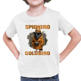 Spioniro Golubiro - Italian Brainrot - detské tričko s potlačou