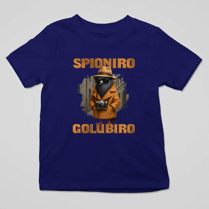 Spioniro Golubiro - Italian Brainrot - detské tričko s potlačou