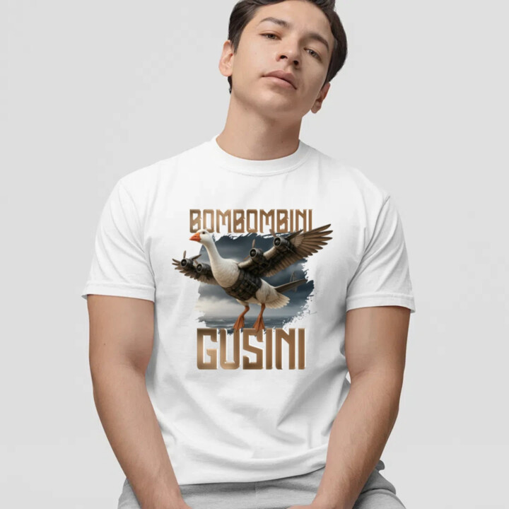 Bombombini Gusini - Italian Brainrot - pánske tričko s potlačou