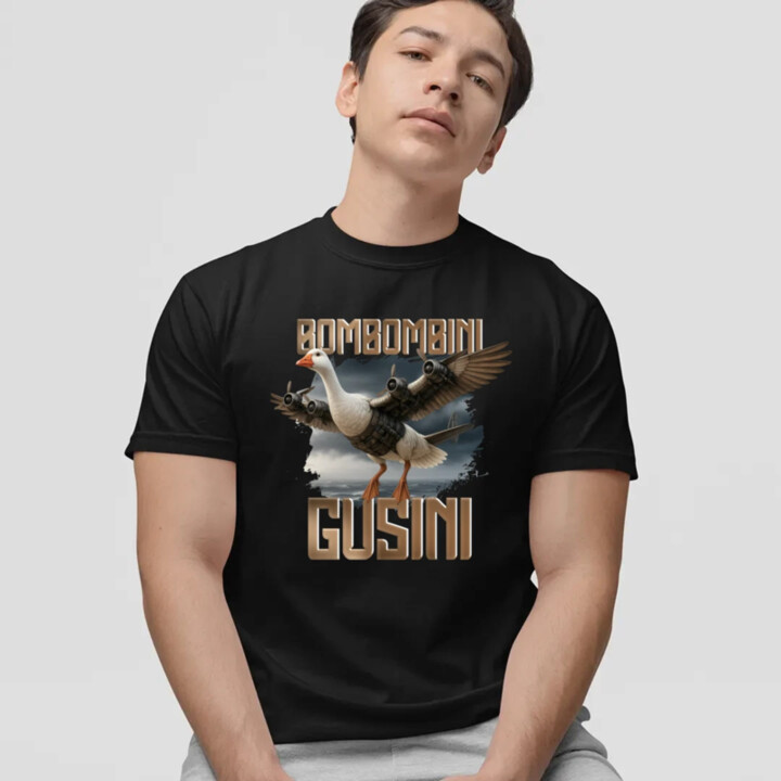 Bombombini Gusini - Italian Brainrot - pánske tričko s potlačou