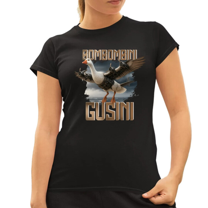 Bombombini Gusini - Italian Brainrot - dámske tričko s potlačou