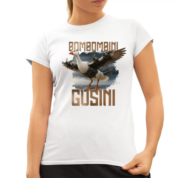 Bombombini Gusini - Italian Brainrot - dámske tričko s potlačou