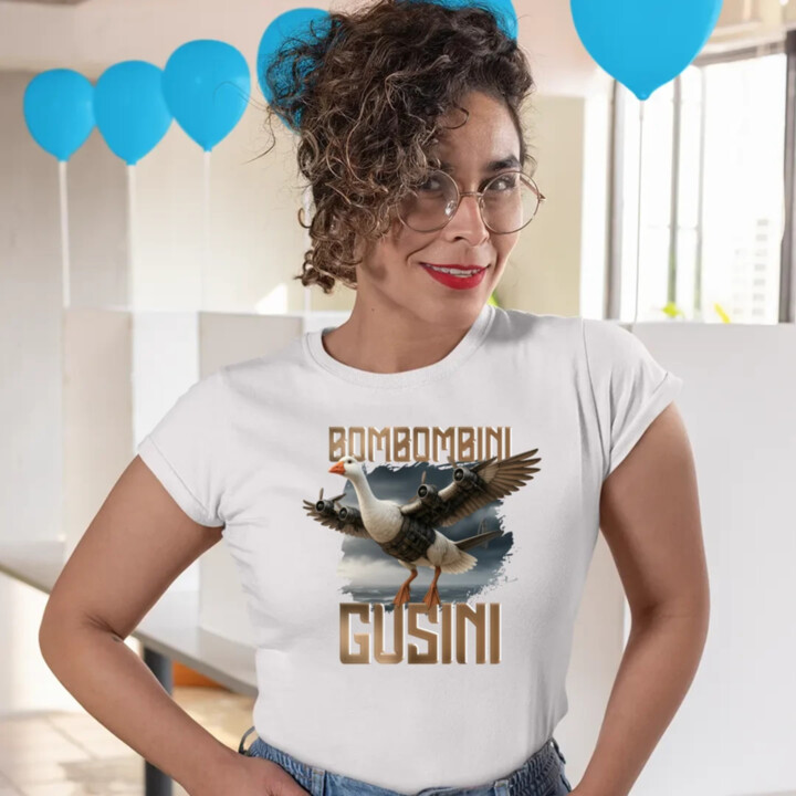 Bombombini Gusini - Italian Brainrot - dámske tričko s potlačou