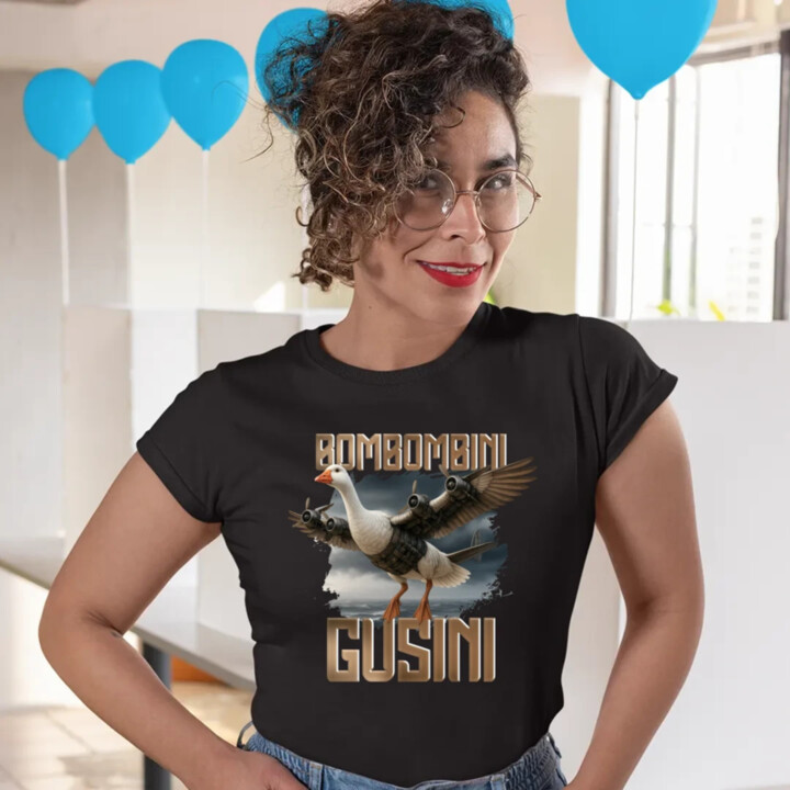 Bombombini Gusini - Italian Brainrot - dámske tričko s potlačou