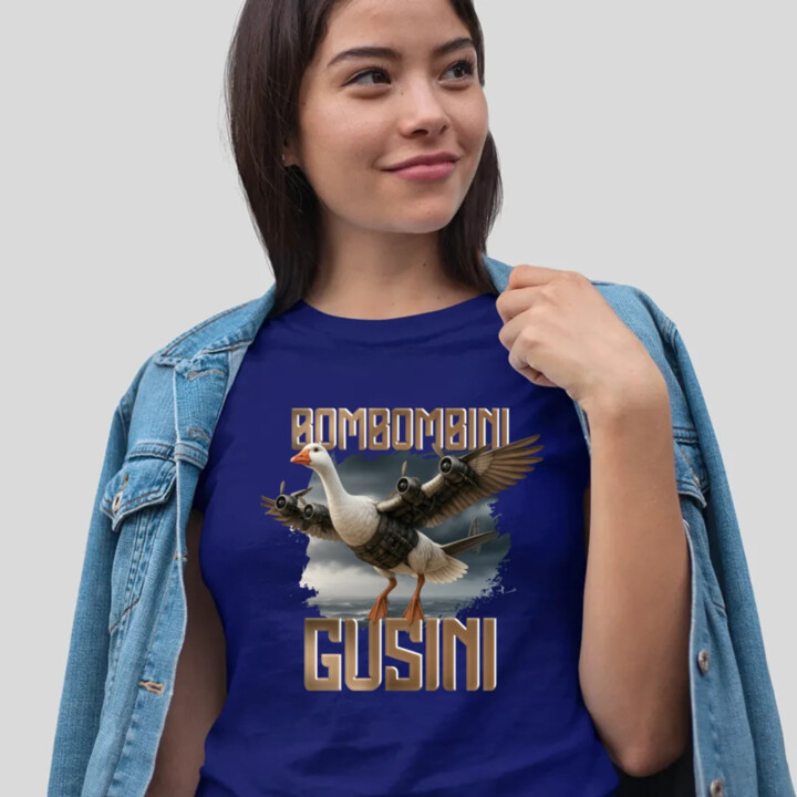 Bombombini Gusini - Italian Brainrot - dámske tričko s potlačou