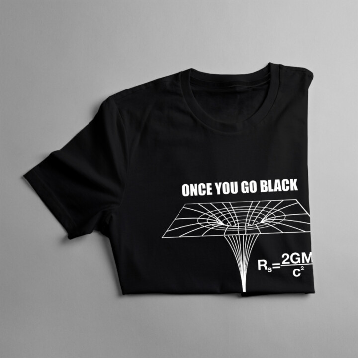 You go black, you never go back - Pánske tričko s potlačou