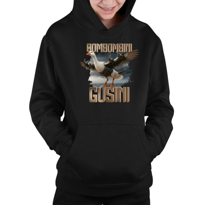 Bombombini Gusini - Italian Brainrot - detská mikina s kapucňou
