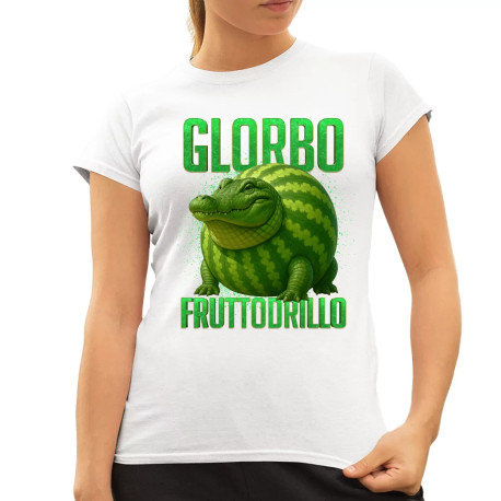Glorbo fruttodrillo - Italian brainrot - dámske tričko s potlačou