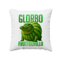 Glorbo fruttodrillo - Italian brainrot - vankúš s potlačou