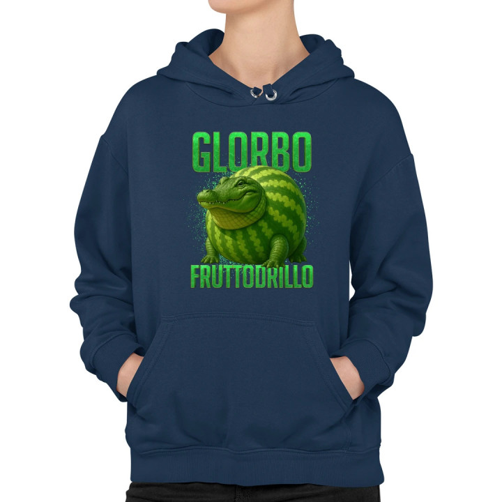 Glorbo fruttodrillo - Italian brainrot  - dámska mikina s potlačou
