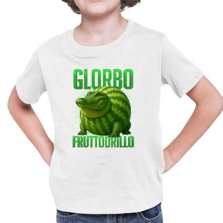 Glorbo fruttodrillo - Italian brainrot - detské tričko s potlačou