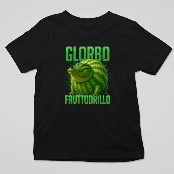 Glorbo fruttodrillo - Italian brainrot - detské tričko s potlačou