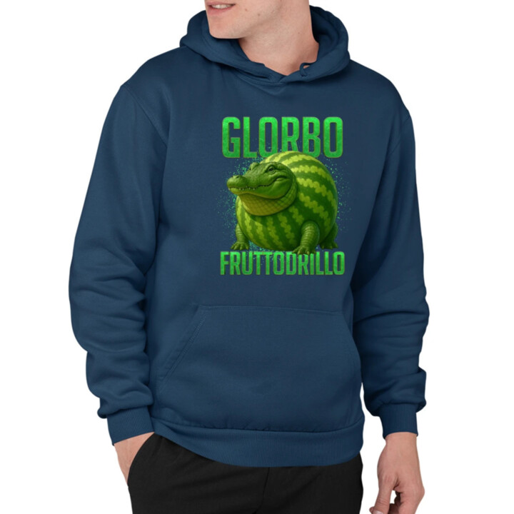 Glorbo fruttodrillo - Italian brainrot  - pánska mikina s potlačou