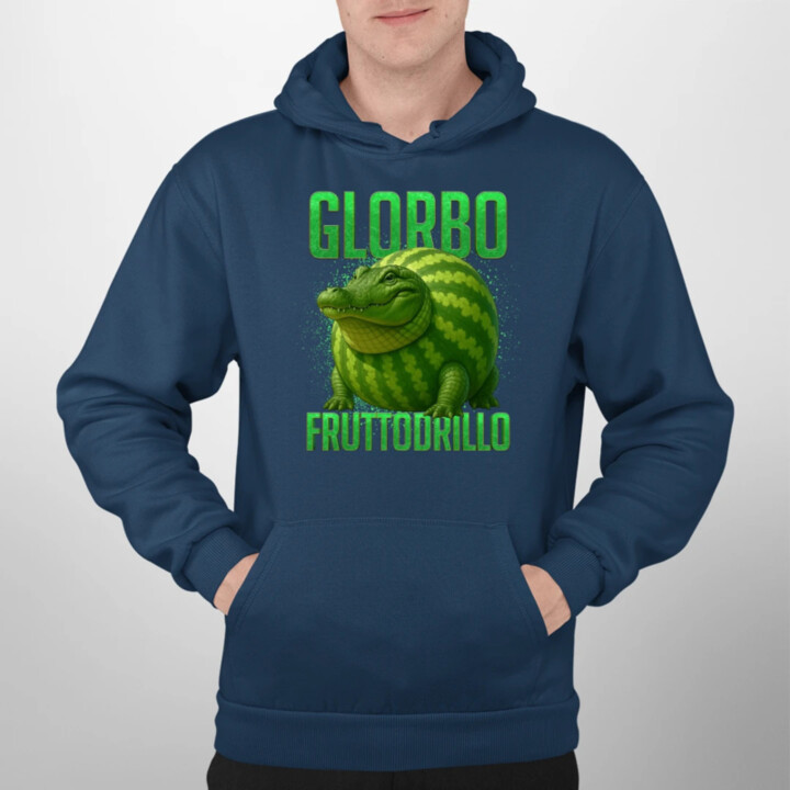 Glorbo fruttodrillo - Italian brainrot  - pánska mikina s potlačou