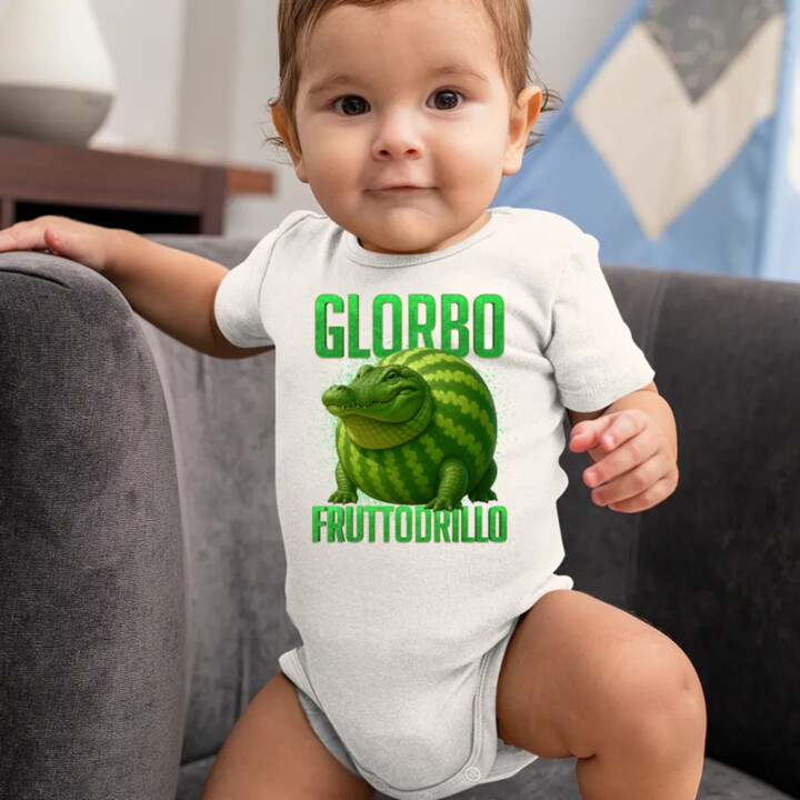 Glorbo fruttodrillo - Italian brainrot  - body s potlačou