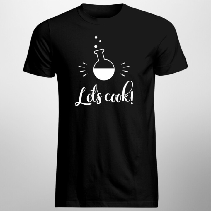 Let's cook - pánske tričko s potlačou