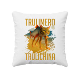Trulimero trulichina - Italian brainrot - vankúš s potlačou