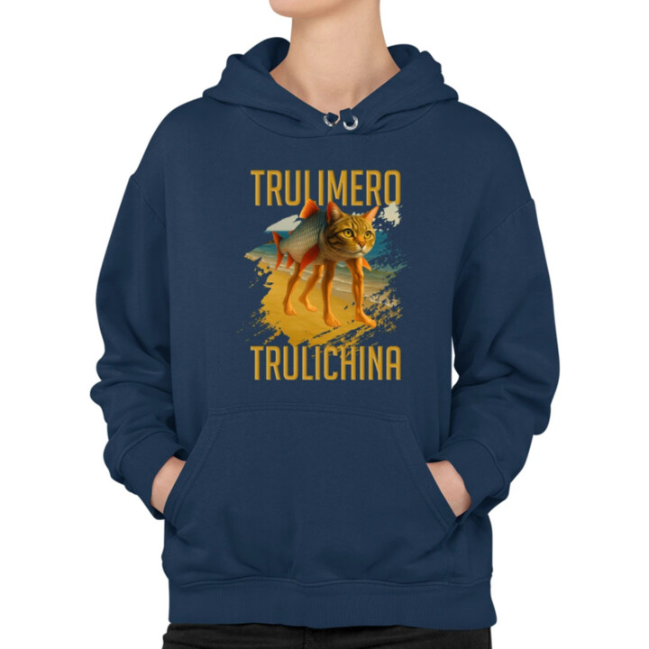 Trulimero trulichina - Italian brainrot  - dámska mikina s potlačou