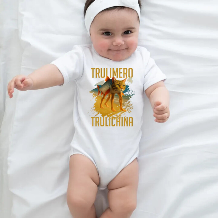 Trulimero trulichina - Italian brainrot  - body s potlačou