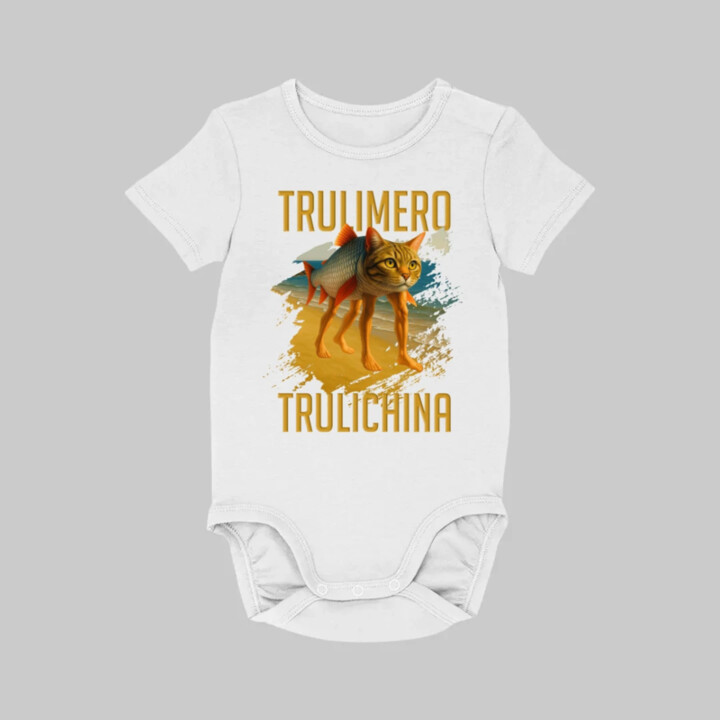 Trulimero trulichina - Italian brainrot  - body s potlačou