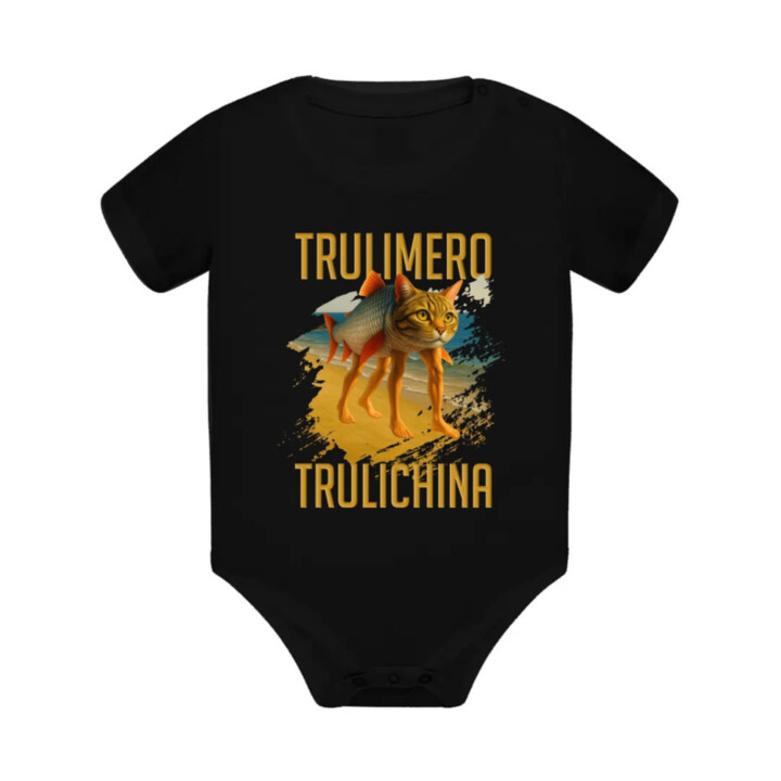 Trulimero trulichina - Italian brainrot  - body s potlačou