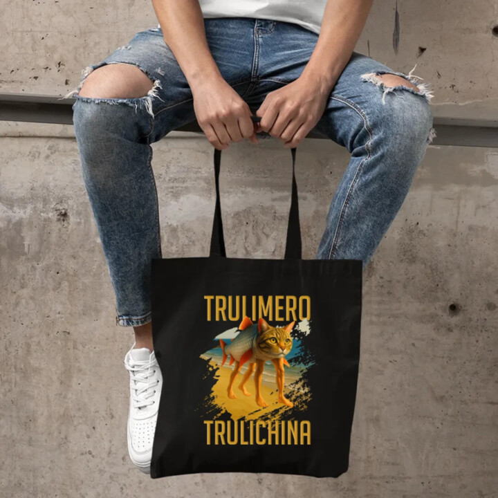 Trulimero trulichina - Italian brainrot - taška s potlačou
