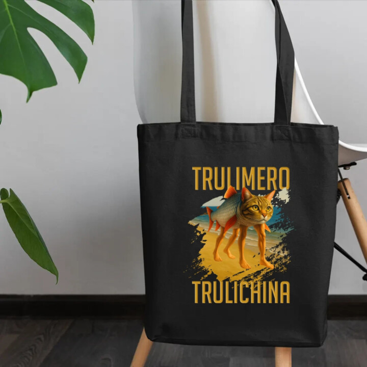 Trulimero trulichina - Italian brainrot - taška s potlačou