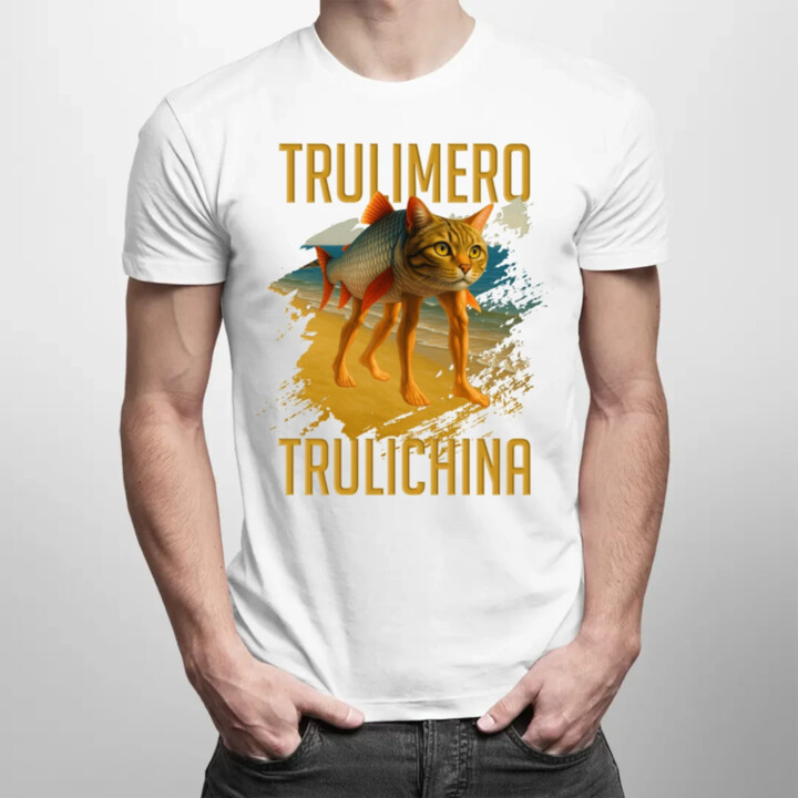 Trulimero trulichina - Italian brainrot - pánske tričko s potlačou