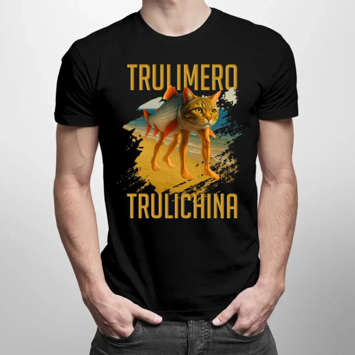 Trulimero trulichina - Italian brainrot - pánske tričko s potlačou