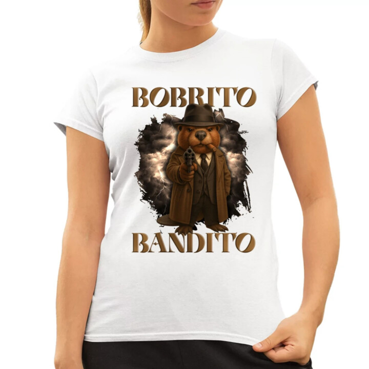 Bobrito Bandito V2 - Italian Brainrot - dámske tričko s potlačou