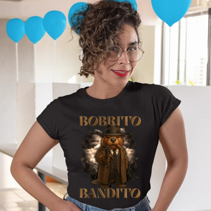 Bobrito Bandito V2 - Italian Brainrot - dámske tričko s potlačou