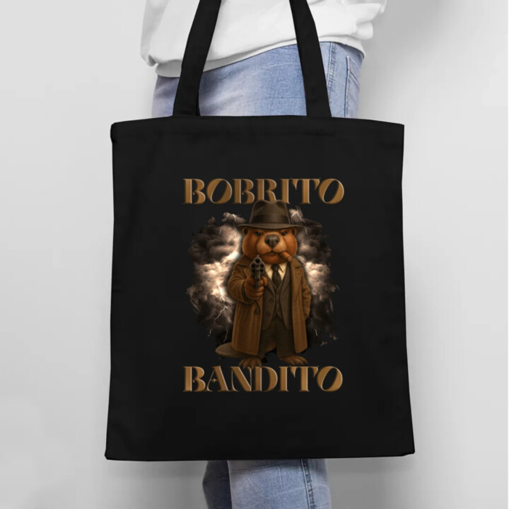 Bobrito Bandito V2 - Italian Brainrot - taška s potlačou