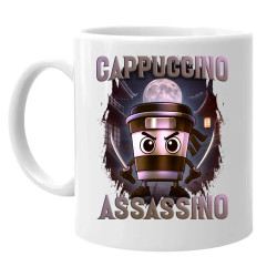 Cappuccino Assassino V2 - Italian Brainrot - keramický hrnček s potlačou