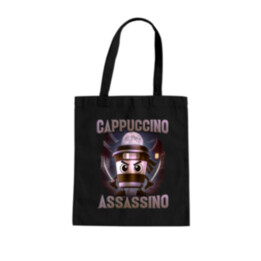 Cappuccino Assassino V2 - Italian Brainrot - taška s potlačou